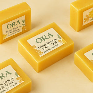 Lemon turmeric & kojic acid - Brightening soap